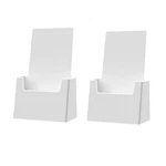 Marketing Holders Pack Brochure For 4.25" Rack Cards Trifolds, White. Fixed Price $29.07.