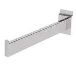 Lot Of 24 Slatwall Grid Faceouts 12" Chrome Rectangular Tube Display Metal. Fixed Price $96.95.