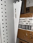Knape & Vogt 182 14.5 Steel White Shelf Bracket 15-3/16 In.. Fixed Price $6.50.