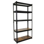 5-TIER Boltless Height Adjustable Steel Storage Shelving 30INW X 60IN 12IN. Fixed Price $89.18.