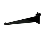 10 Inch Black Shelf For Slatwall - Carton Of 12 Brackets Uline. Fixed Price $30.00.