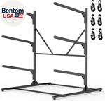 Kayak Storage Rack, Heavy Duty Freestanding For Garage Outdoor. Fixed Price $151.71.