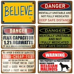 Vintage Tin Metal Sign Decor Items Wall Art Room 8X12. Fixed Price $9.99.