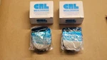 Lot Of 2 Laurence Z406CH Chrome Large Round Z-clamps 1/4"-5/16" Glass. Fixed Price $24.95.