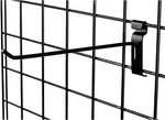 Lot Of 50 Wire Slat Hooks 10" Pegs Gridwall Black 6MM Tubing Display. Fixed Price $27.95.