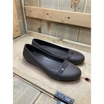 Crocs Womens Size Cap Toe Flat Espresso Brown Slip On Shoes Uk 7 Eu 39-40. Fixed Price $29.95.
