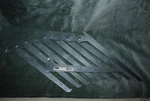 Lot Of 9 Rubbermaid 12" Unitrk Steel Shelf Brackets FG4C0203UTLTY. Fixed Price $30.00.