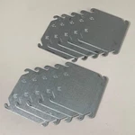 Grainger (10 Pack) Steel Electrical Box Cover For 4" Flat Square 11201. Fixed Price $19.04.