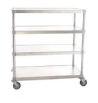 Prairie View Industries Shelving Unit Heavy-duty Aluminum 24X60X66 Mobile. Fixed Price $609.98.