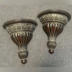 Vintage 2-PC Resin Corbels Display Shelf #0924247. Fixed Price $46.00.
