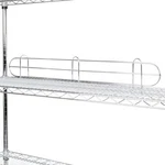 Store Fixture Supplies 2 Chrome Shelf Ledges For Metro Wire Shelving 44" Long. Fixed Price $29.50.