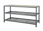 Trinity, 3-TIER Shoe Rack Storage Bench Steel Frame. Fixed Price $108.00.