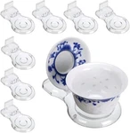 Hipiwe Acrylic Tea Cup Saucer Display Stands Clear Dinnerware 8PCS,SHORT Legs. Fixed Price $24.86.