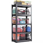 5-SHELF Steel Heavy Duty Freestanding Garage Storage Shelving Unit Black (35.. Fixed Price $133.92.