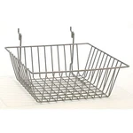Baskets For Gridwall/slatwall/pegboard - Chrome 6 Pcs. Fixed Price $54.66.