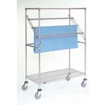 Nexel Chrome High Profile Sterile Wrap Rack Casters With Brakes 60""L 24""W. Fixed Price $522.64.