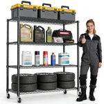 Heavy Duty Metal Shelves 4/7-TIER Wire Shelving Rack Adjustable Storage Unit. Fixed Price $121.39.