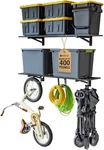 Heavy Duty Wall Mounted Garage Shelves 2-PACK, 400 Lb Total Storage Rack. Fixed Price $149.99.