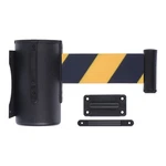 2X 16.4 Feet Fixed Wall Mount Retractable Belt Barrier For Grocery Store W/ Case. Fixed Price $51.95.
