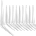 Shelf 12 10 In, Pcs White Shelving Brackets, For Shelves. Fixed Price $26.71.