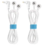 Belifu Shielded Replacement Electrode Wires 2 Count (pack Of 1), White, Blue. Fixed Price $17.98.