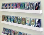 Wood Sports Shelf Display! Customizable! Holds Toploaders & Graded Cards!. Fixed Price $49.00.