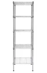 Finnhomy Heavy Duty Tier Wire Shelving Unit, 18X18X59-INCHES Shelves Stor.... Fixed Price $89.32.
