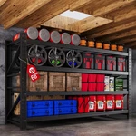 68 W Garage Shelving Units, 8000LBS Storage Shelves Heavy Duty, 24" Deep Meta.... Fixed Price $454.85.