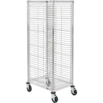 Nexel End Load Wire Tray Truck With 39 Capacity 30"L 21"W 69"H. Fixed Price $489.52.