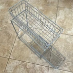 Metal Wire Basket Rack Under Cabinet Sliding Drawer. Fixed Price $20.00.