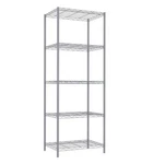 Home Basics 13.75-IN X 21-IN W 61-IN 2-TIER Utility Freestanding Shelf. Fixed Price $58.88.