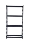 Pachira 30"W X 12"D 60"H 4-SHELF Steel Shelving Black. Fixed Price $52.64.