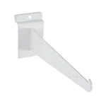 8 Inch White Shelf Bracket For Slatwall - Pack Of 10. Fixed Price $36.47.