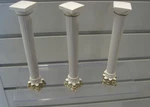 Store Display Fixtures 6 Acrylic Shelves 10" Long 4" Wide. Fixed Price $18.50.