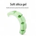 Desk Cable Organizer Silicone Clip Self-adhesive Wire Management For Usb Holder. Fixed Price $6.10.