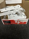 Everbilt Shelf & Rod Bracket White 300LBS Supports Shelves 11-15 Deep Lot Of. Fixed Price $55.25.