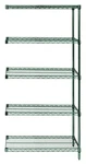 Quantum Storage Systems AD74-3636P-5 Wire Shelf Add-on Kit Proform 74IN. Fixed Price $785.60.