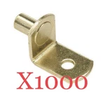 Knape & Vogt 346 Brass Shelf Support 1000 Pcs Sealed Box. Fixed Price $185.49.
