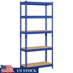 5-SHELF Boltless Adjustable Steel Storage Rack Heavy Duty Metal Shelving Unit. Fixed Price $64.94.