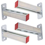 4 Pack Steel Shelf Bracket 8 Inch Long Versatile Display Pipe Stands Diy. Fixed Price $49.85.