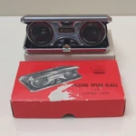 Deville Folding Opera Glasses Sport 2.5X Red Theater Pocket Binocular. Fixed Price $26.99.
