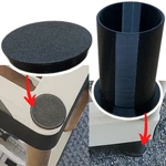 Home Depot Hdx 5-TIER Plastic Shelving End Cap Feet Replacement Compatible Parts. Fixed Price $8.20.