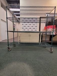 Metro M602472-SW Regency Green Epoxy Mobile Wire Tier Shelving Unit. Fixed Price $356.00.