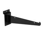 Sswbasics 8 Inch Black Shelf Bracket For Slatwall - Pack Of 10. Fixed Price $37.75.