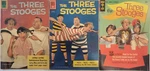 Three Stooges Silver Age Lot (3) #7 Fn+ 31 Fn- & 1187 Vf- 1961-66 Gold Key, Dell. Fixed Price $99.00.