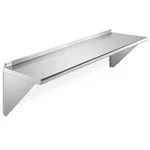 Gridmann 12" X 48" Stainless Steel Wall Mount Shelf With Backsplash, Commerci.... Fixed Price $118.90.