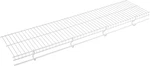 Rubbermaid Free-sliding Wire Shelf, White, Adjustable Shelving With Free-slide. Fixed Price $67.85.
