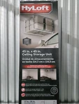 Hyloft 45-INCH By Overhead Storage System, Ceiling Garage Shelf Rack. Fixed Price $139.75.