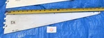 22" Shelf Bracket Industrial Steel Med-duty Satin Zinc-plated, X689-22, Garcy. Fixed Price $17.99.