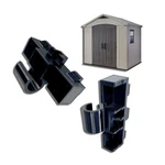 2 Pack Replacement Hinges For Keter Factor Apex Garden Storage Unit Part DX463. Fixed Price $59.99.